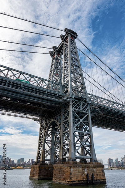 Fototapeta Manhattan Bridge Tower