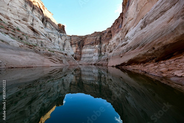 Obraz river in the canyon