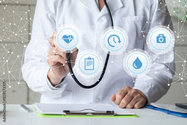 Obraz Digital healthcare ongoing.