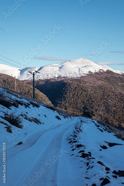Obraz snow covered mountains