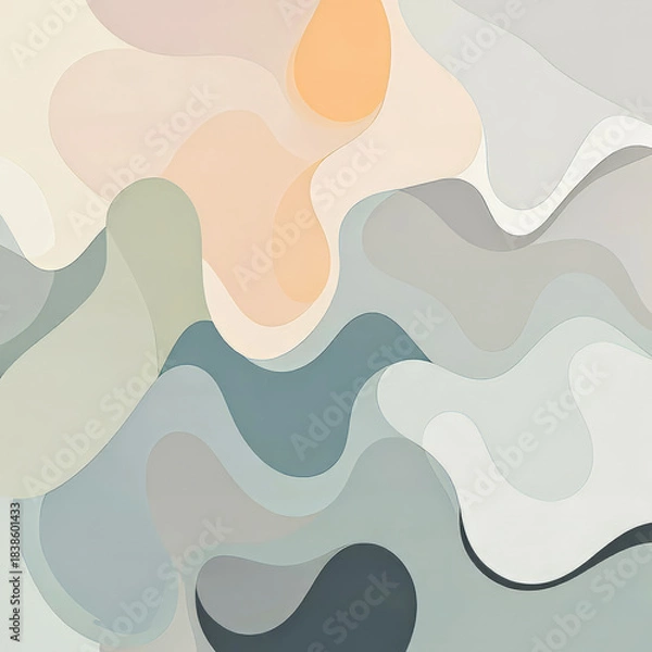 Obraz Dancing Pastels 1