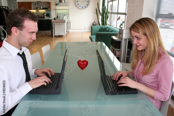 Obraz office romance