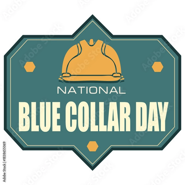 Obraz National Blue Collar Day