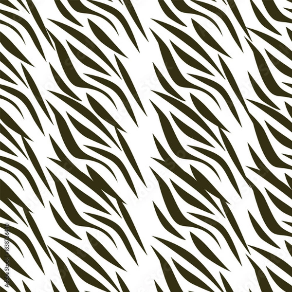 Obraz Seamless zebra pattern, animal print.	
