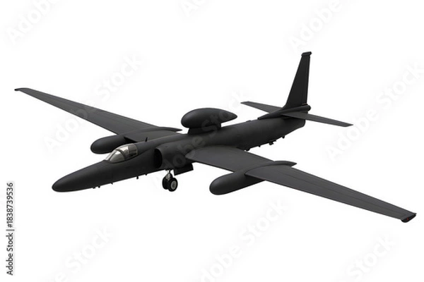 Obraz Lockheed U-2 Aircraft — High-Resolution Studio Isolated View