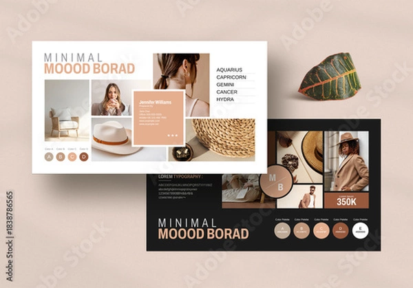 Fototapeta Simple Mood Borad