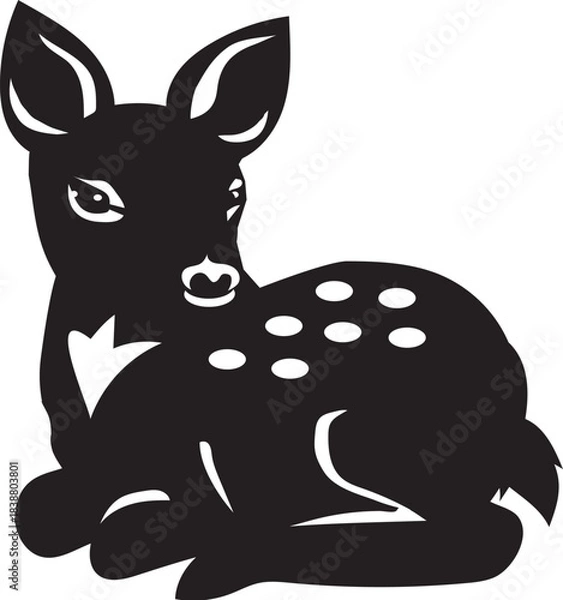 Obraz Vector Baby Deer