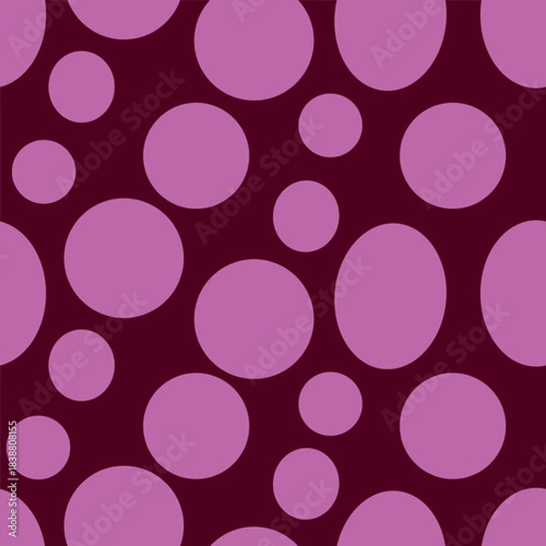 Fototapeta seamless Polka dot pattern background