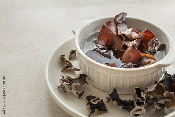 Obraz きくらげ　乾燥キクラゲの戻し方