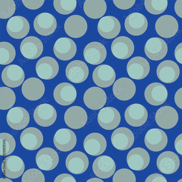 Fototapeta seamless pattern with circles