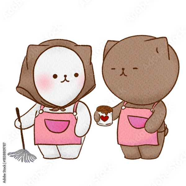 Obraz Bear Bread Shop