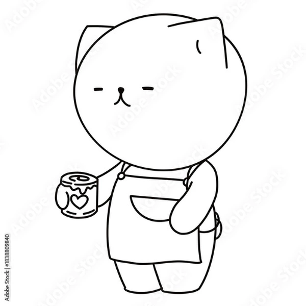 Obraz Bear Bread Shop