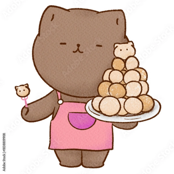 Obraz Bear Bread Shop