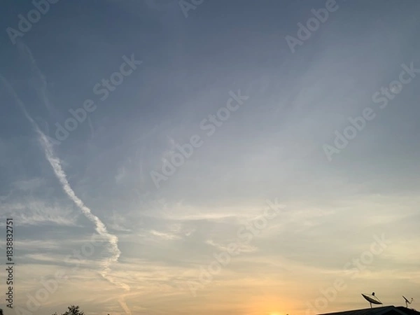 Fototapeta clouds in the sky