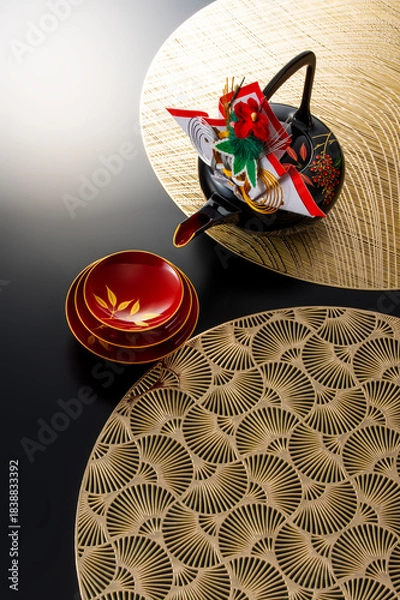 Obraz 和風背景素材