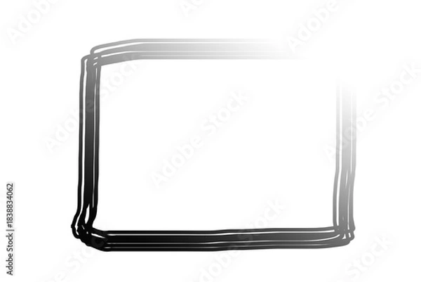 Obraz blank photo frame isolated