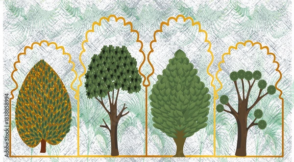 Obraz Forest tree nature