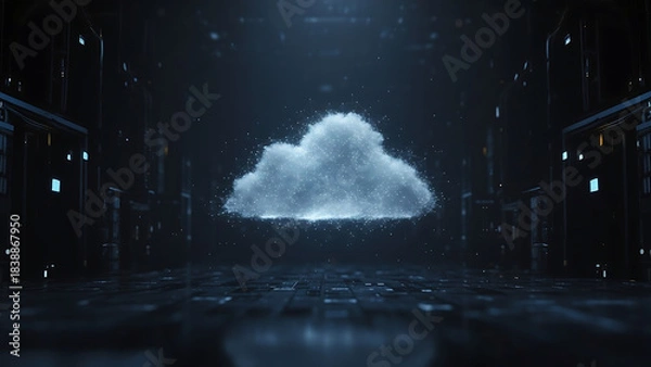 Fototapeta abstract technology background