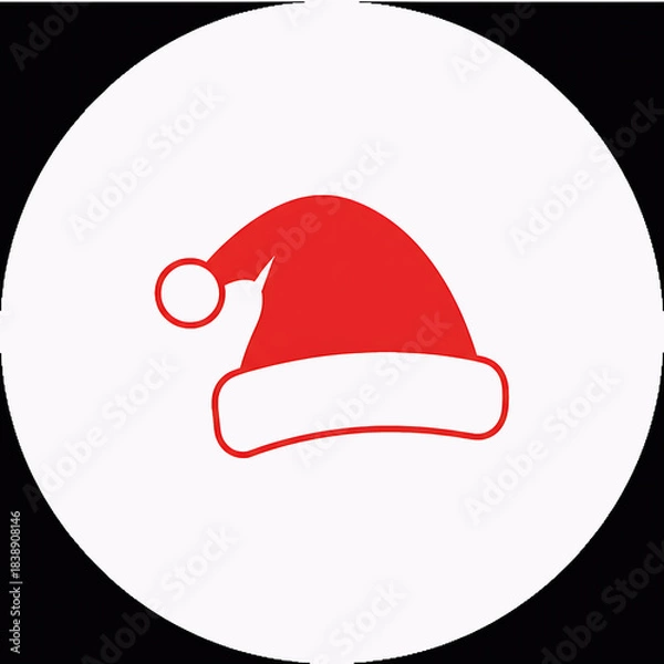 Obraz santa claus hat