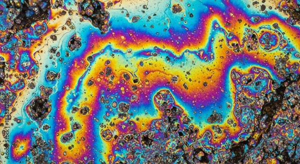 Obraz Rainbow Oil Slick Texture