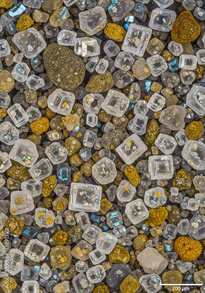 Obraz Salt Crystal Grains