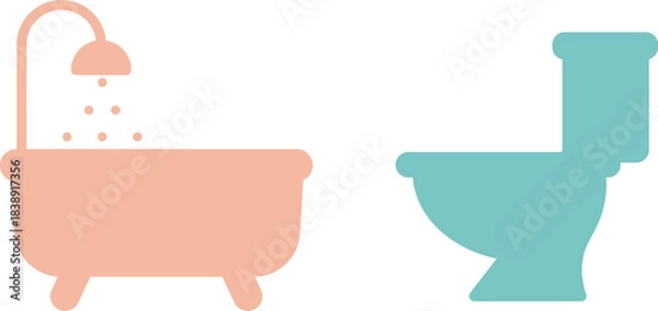 Obraz ユニットバス　アイコン