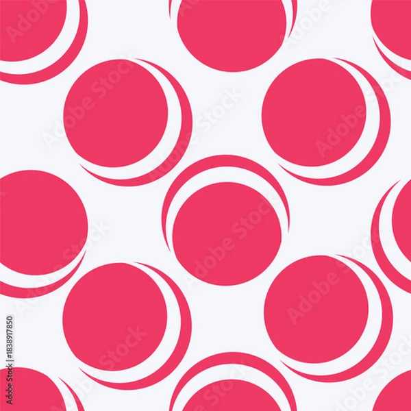 Fototapeta seamless pattern with circles