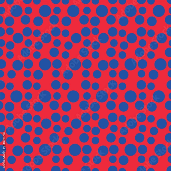 Fototapeta seamless pattern with circles