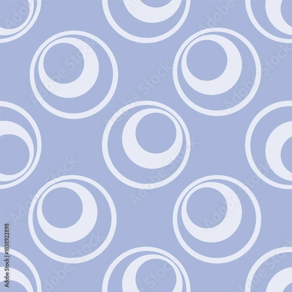 Fototapeta seamless pattern with circles