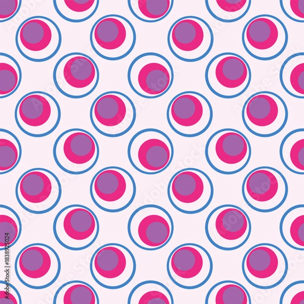 Obraz seamless pattern with circles