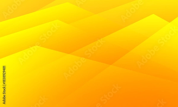 Obraz Geometric abstract orange background. Vector illustration