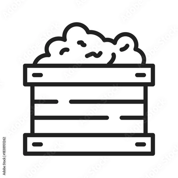 Obraz Vermicompost icon