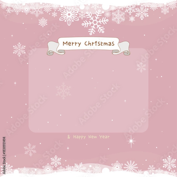 Obraz Christmas card