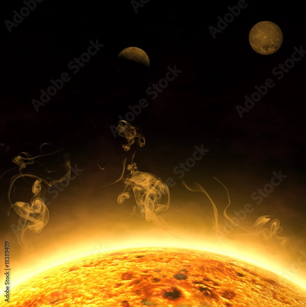 Obraz Sole e pianeti