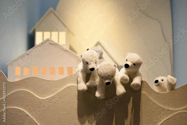 Obraz Soft teddy bears	