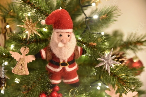 Obraz Père-Noël dans le sapin