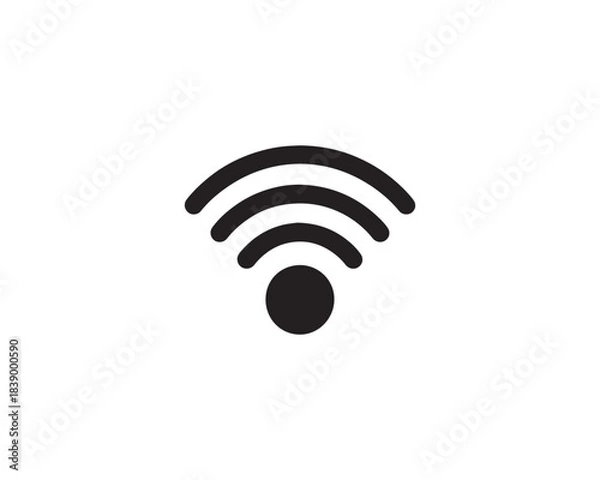 Fototapeta Signal icon vector design illustration