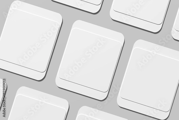 Obraz Social Media Post blank Mockup