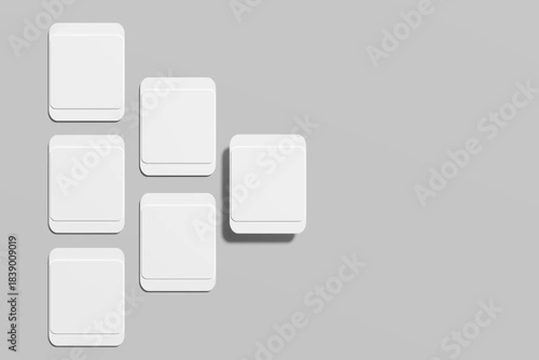 Obraz Social Media Post blank Mockup