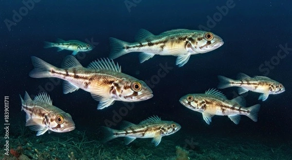 Fototapeta  Deep-Sea Fish – Survival and Adaptation in the Ocean’s Darkest Realms