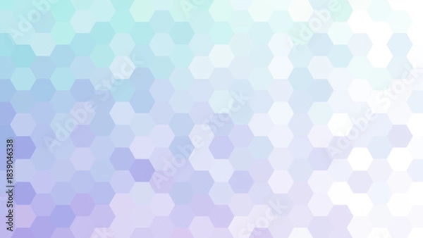 Obraz Vector Hexagonal Pattern – Modern Abstract Geometric Background