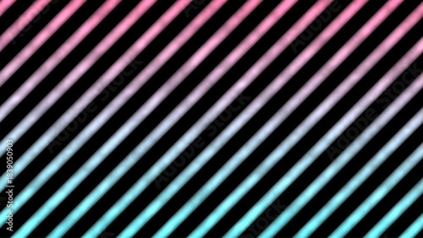 Obraz Vibrant Flowing Color Wave Abstract Background with Perlin Noise Texture