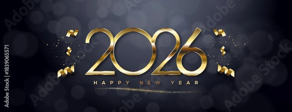 Obraz 2026 Happy New Year Greetings