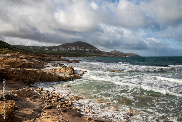 Obraz Beautiful seascape view from Bizerte, Tunisia
