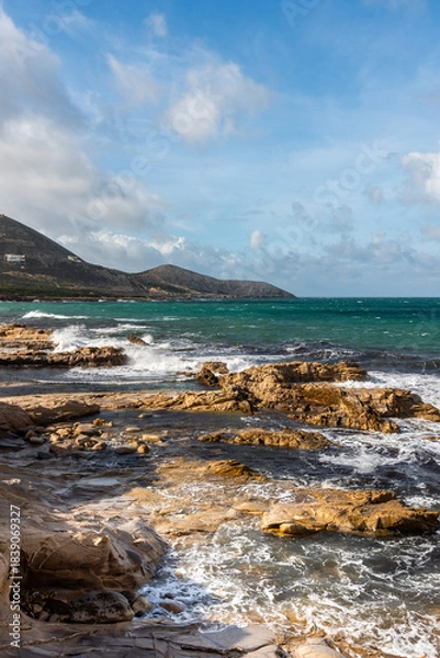 Obraz Beautiful seascape view from Bizerte, Tunisia