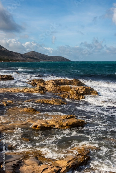 Obraz Beautiful seascape view from Bizerte, Tunisia