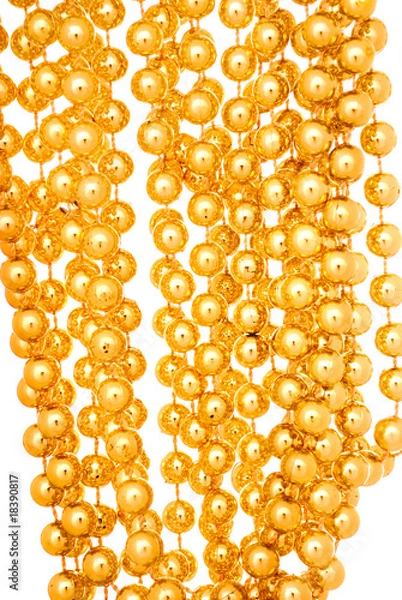 Obraz Gold beads 4