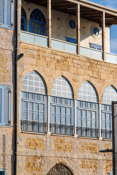 Obraz facade of an old building