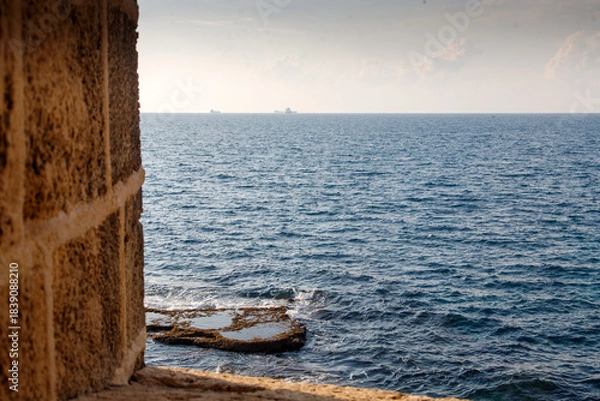 Obraz boat on the sea