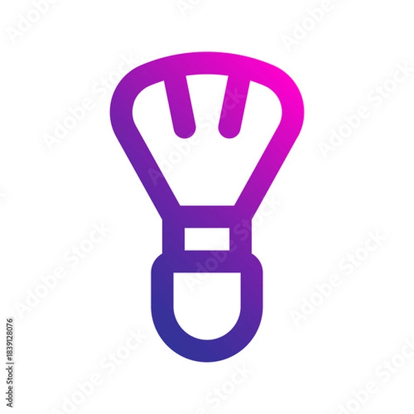 Obraz duster line gradient icon